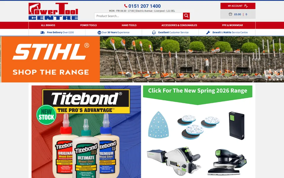 PTC Tools website